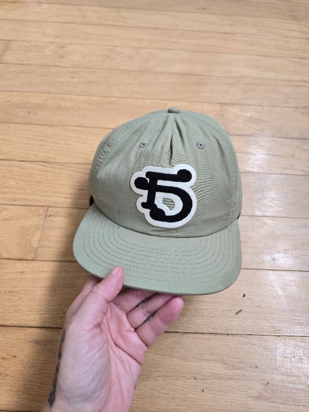AS Colour Surf sage green low profile sporty dad hat